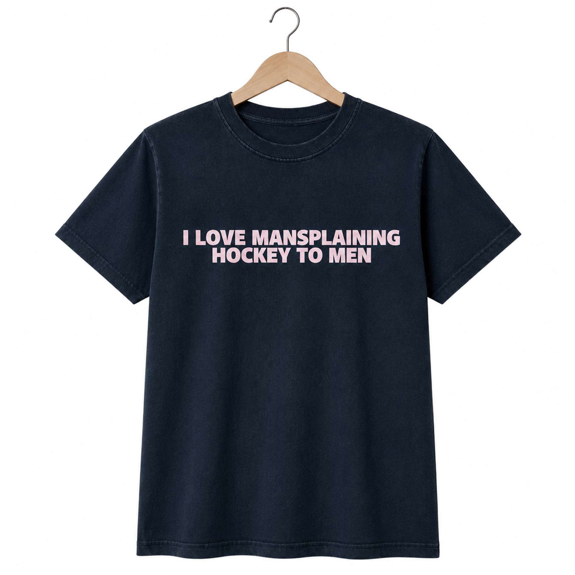 2026 I Love Mansplaining Hockey To Men T-Shirt Presents For Hockey Lovers 2026 I Love Mansplaining Hockey To Men T-Shirt Presents For Hockey Lovers
