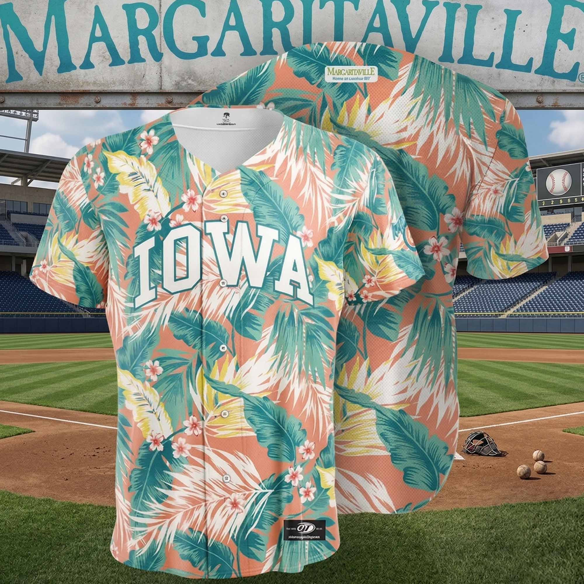 2026 Iowa Margaritaville Baseball Jersey