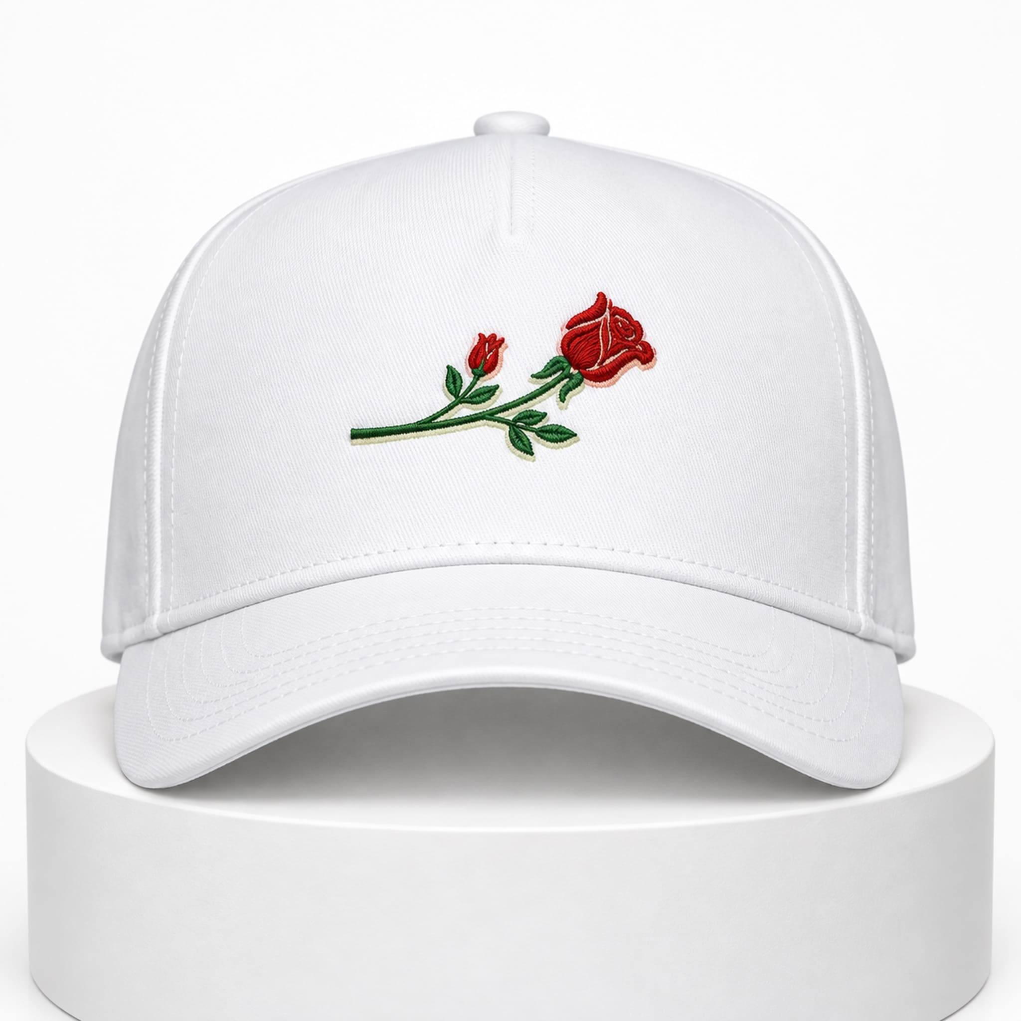 2026 Joel Klatt Rose Bowl White Hat Embroidered Joel Klatt Merch Gifts For Fans