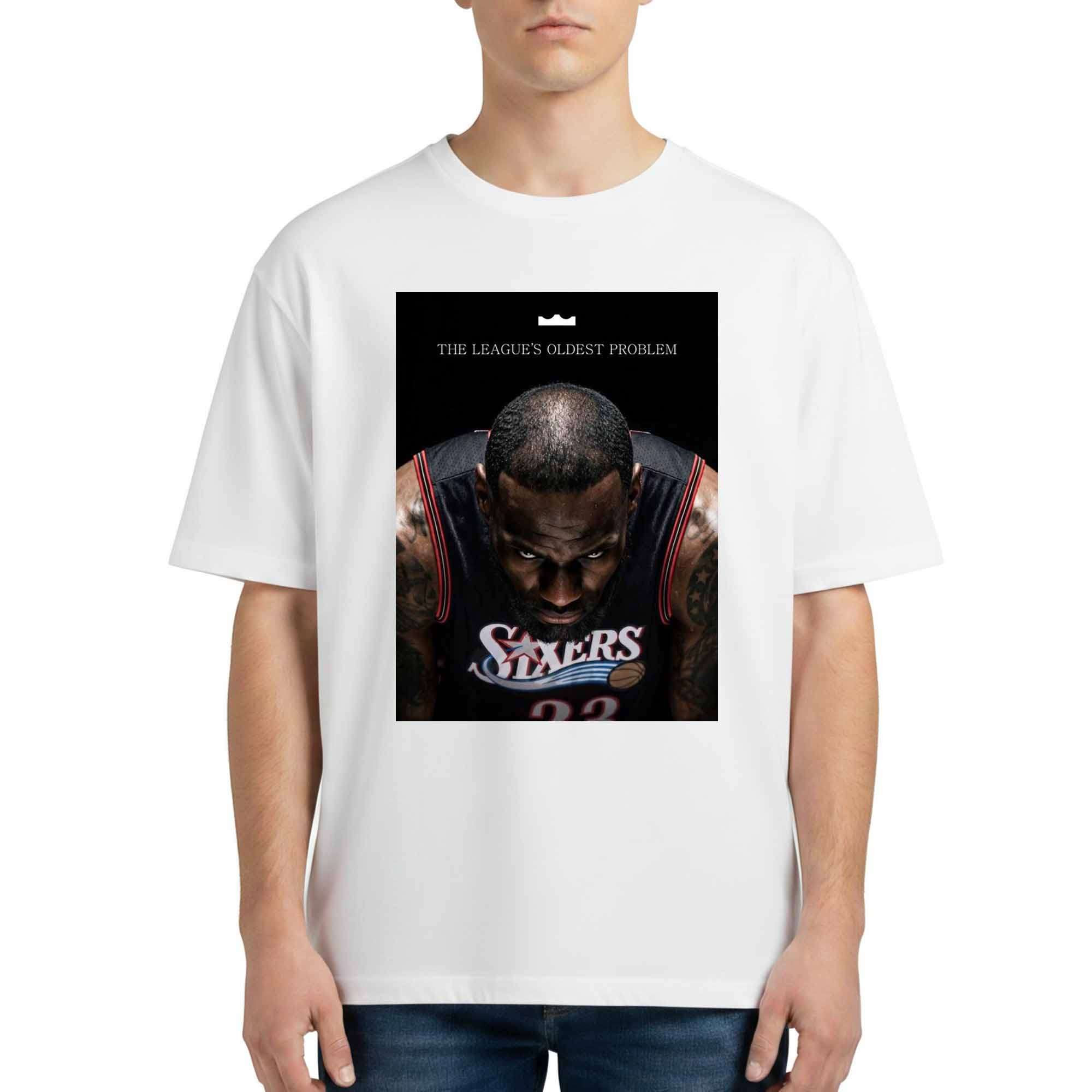 2026 LeBron James The League's Oldest Problem Shirt LeBron James Merch Gifts For Fans