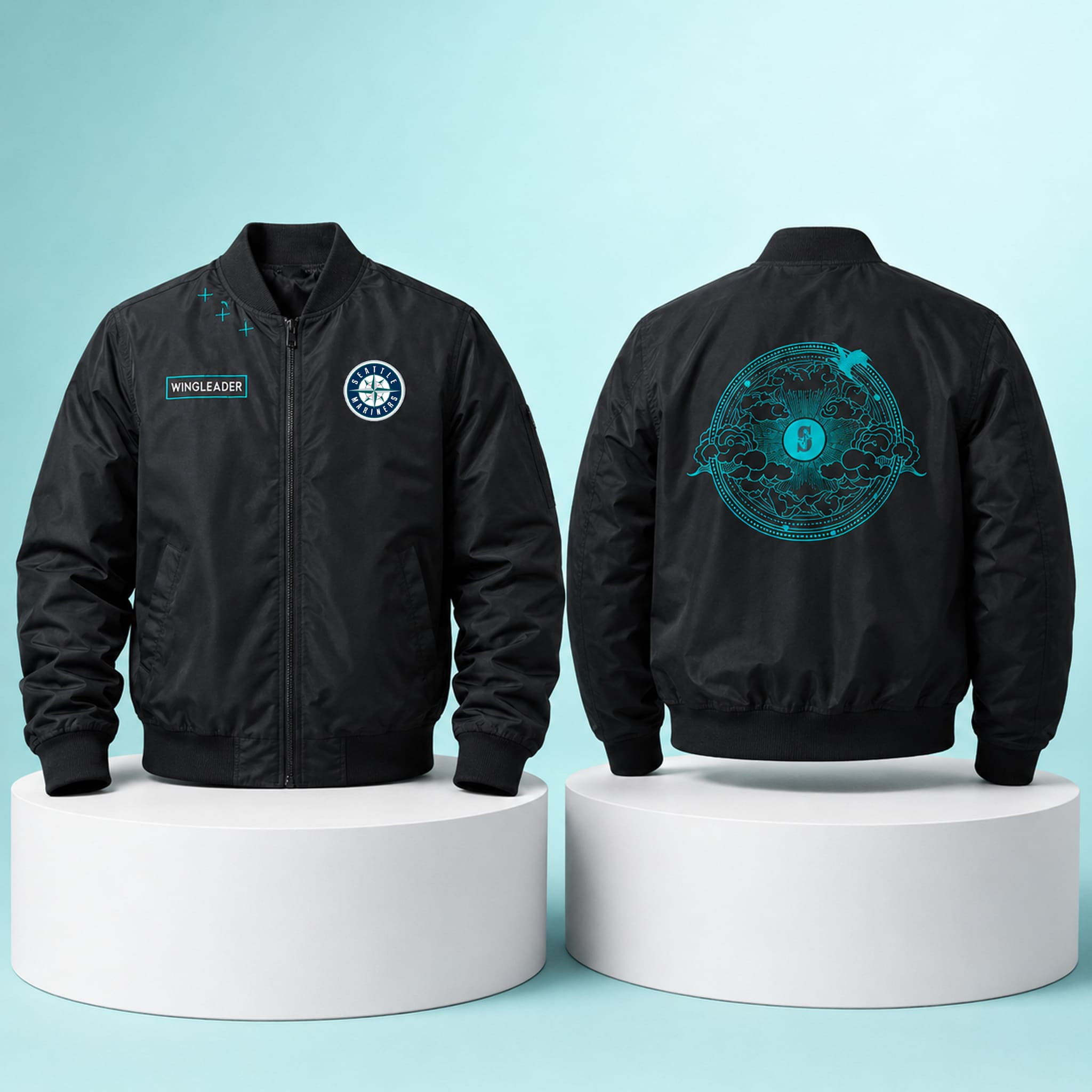 2026 Mariners Fourth Wing Bomber Jacket