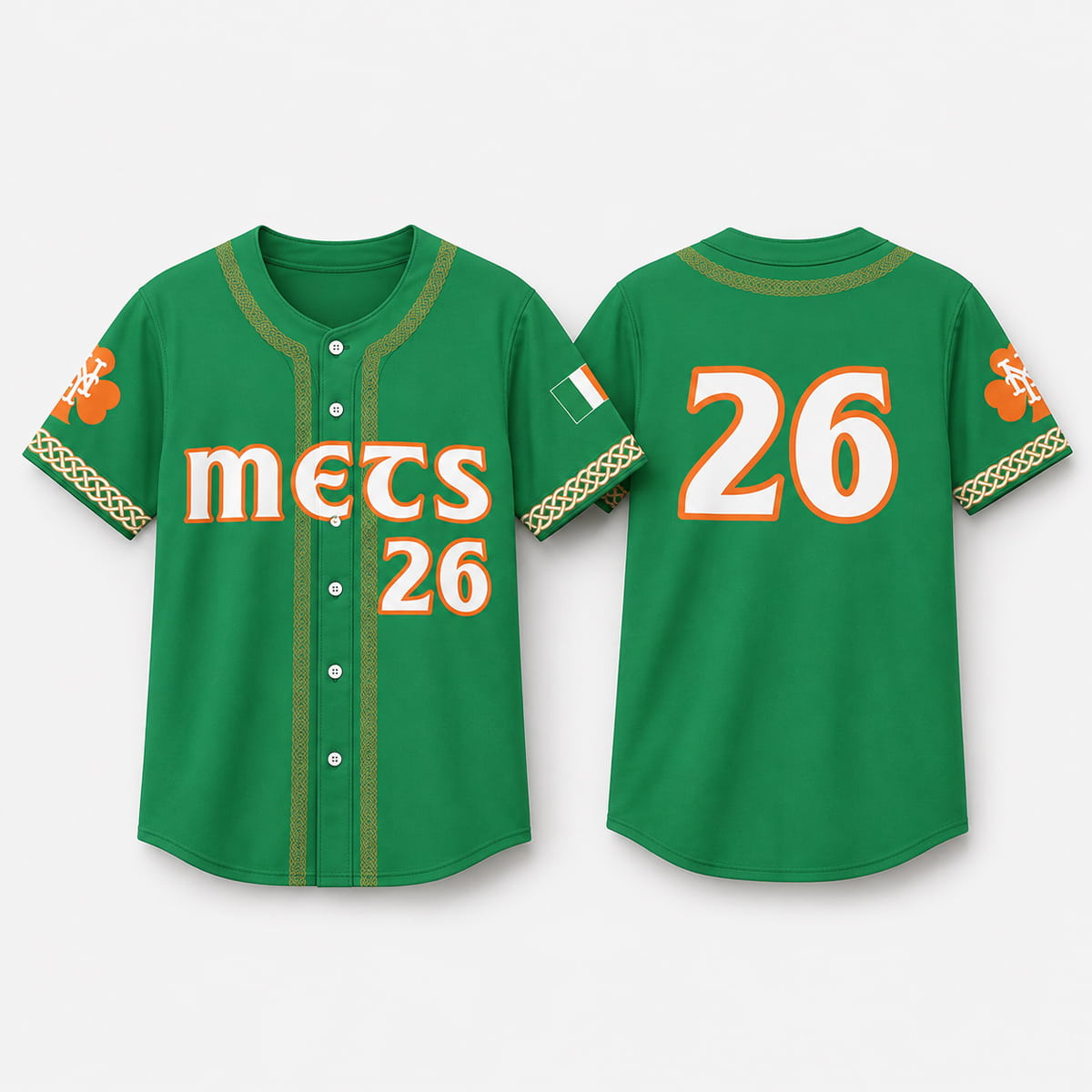 2026 Mets Irish Heritage Night Jersey Giveaway 2026 Mets Irish Heritage Night Jersey Giveaway