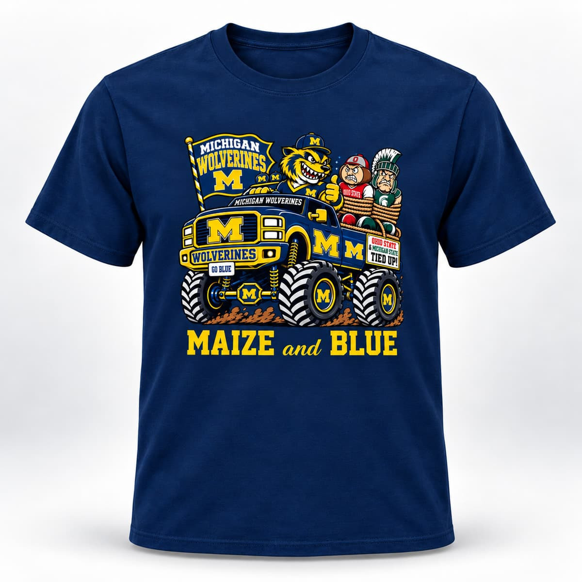 2026 Michigan Wolverines Maize And Blue Shirt Game Day Outfits Michigan Wolverines Merch Gifts