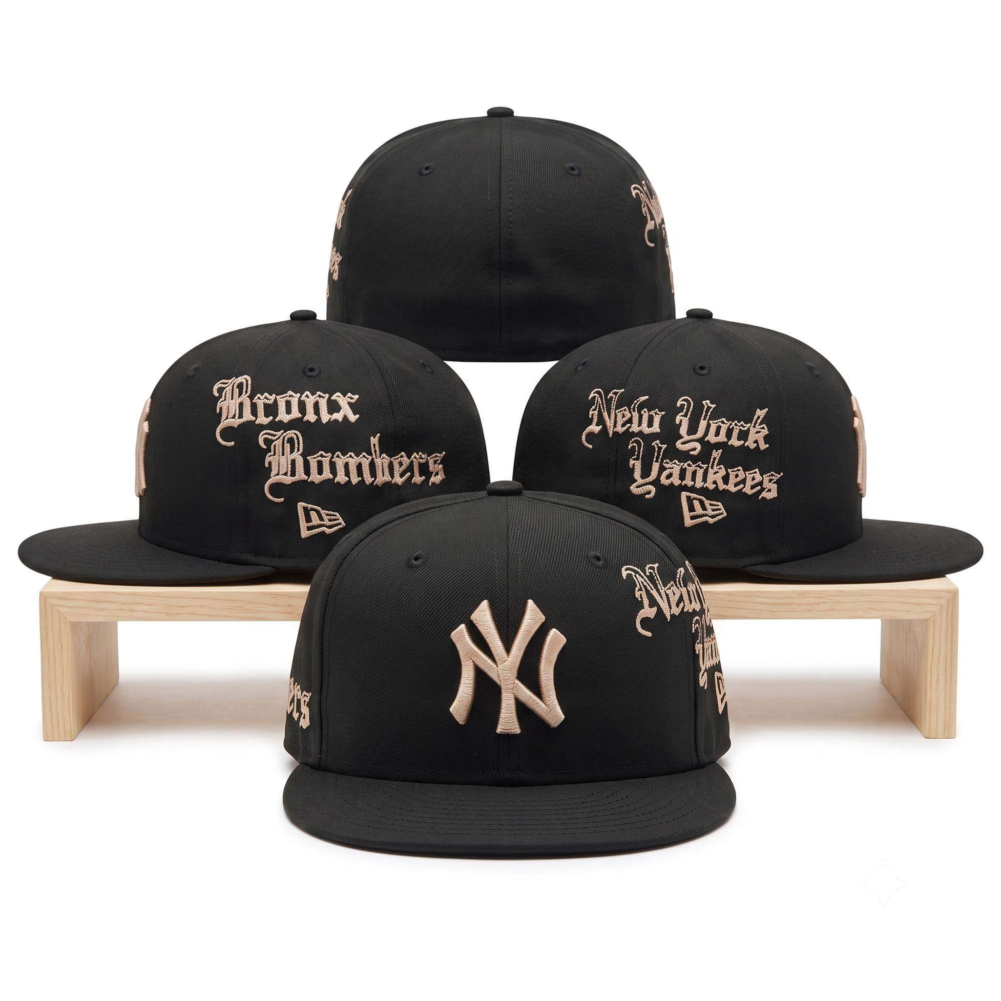 2026 New York Yankees Gothic Lettering Snapback Hat Embroidered Yankees Merch Fans Gifts 2026 New York Yankees Gothic Lettering Snapback Hat Embroidered Yankees Merch Fans Gifts