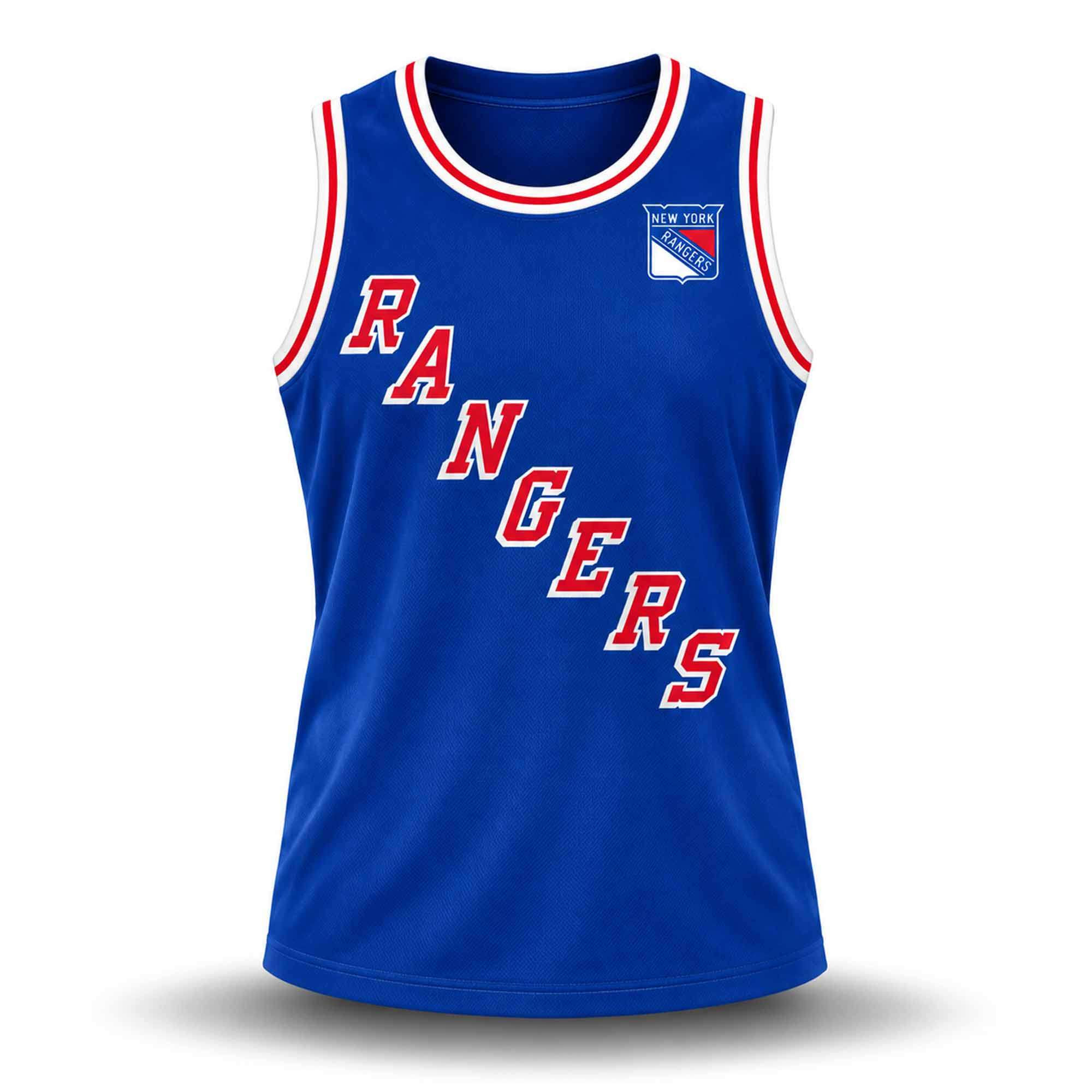 2026 NY Rangers Basketball Jersey Game Day Attire NY Rangers Merch Best Gift For Hockey Lovers