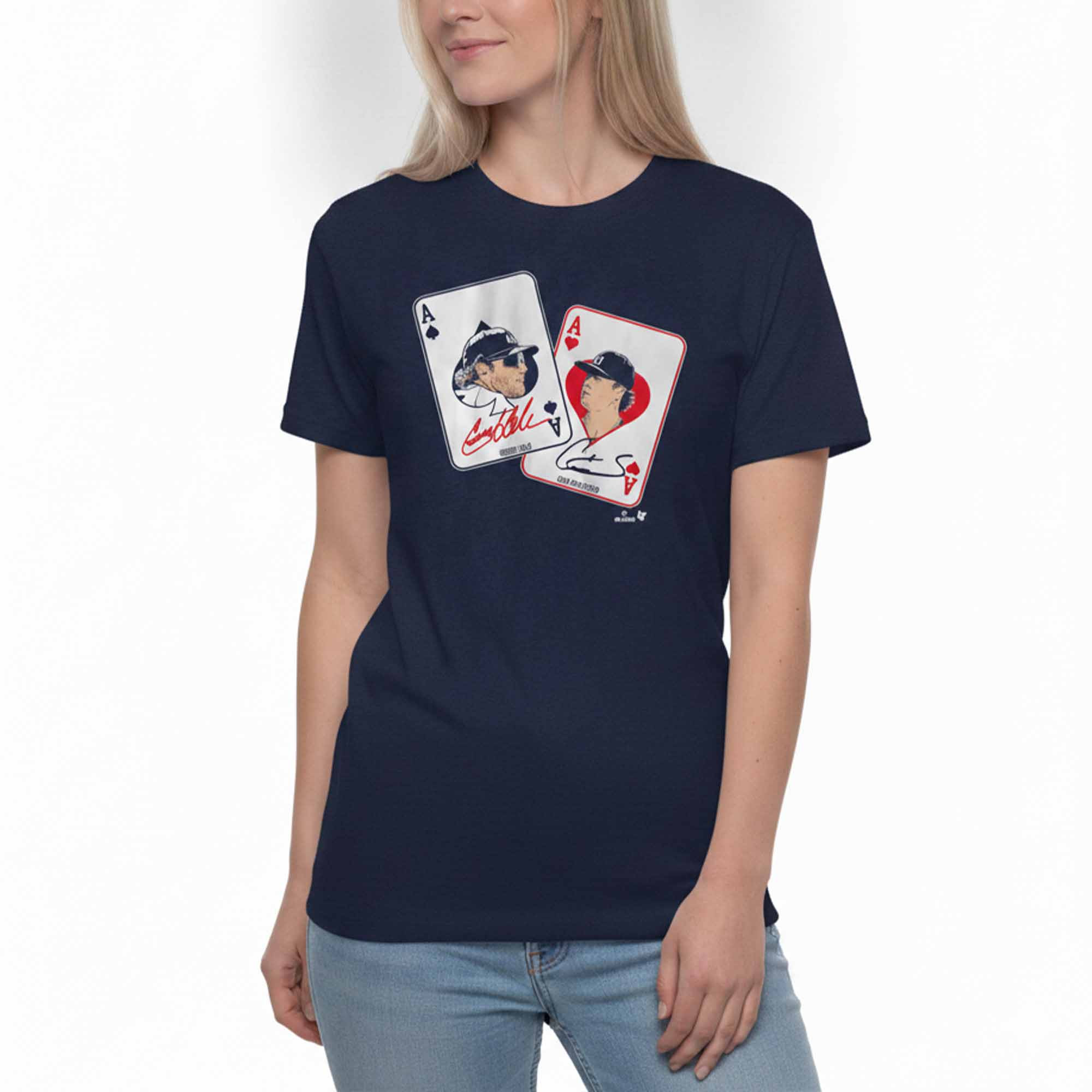2026 NY Yankees Gerrit Cole Cam Schlittler Pocket Aces Shirt
