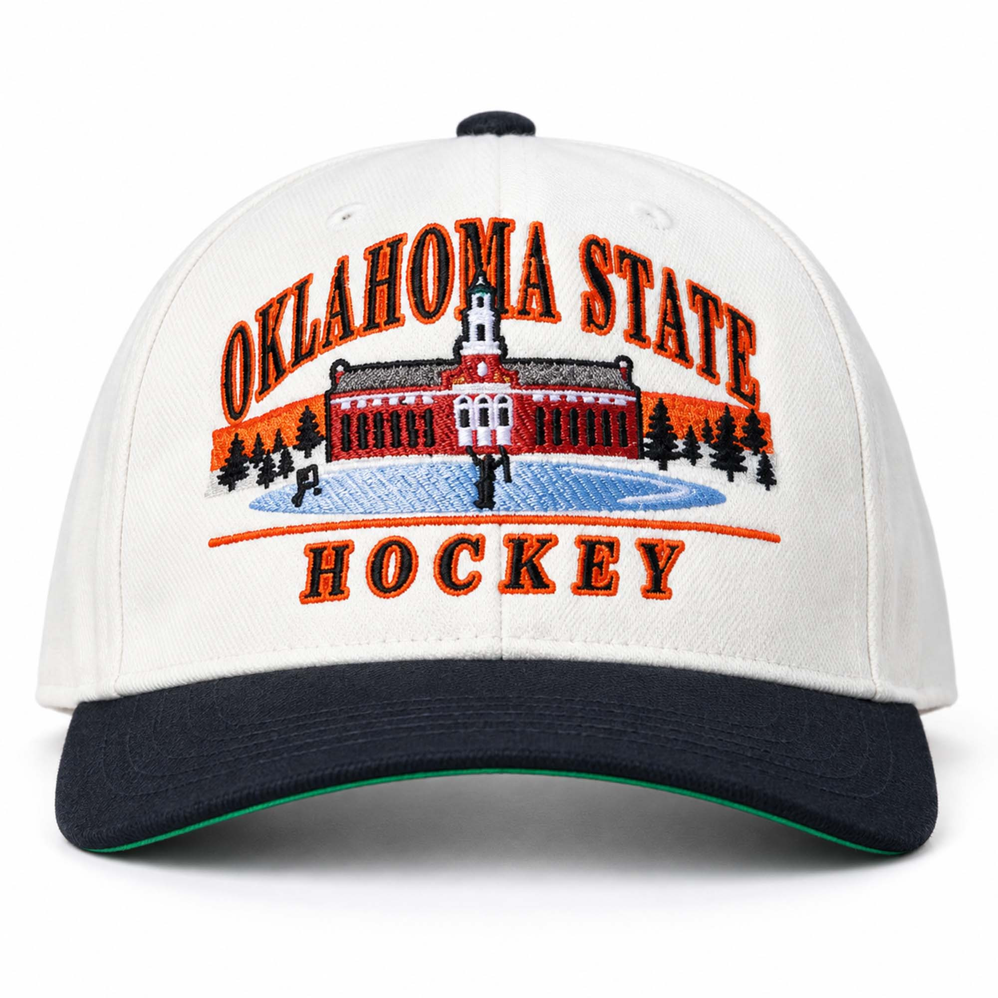 2026 Oklahoma State Hockey Hat Embroidered Presents For Hockey Fans 2026 Oklahoma State Hockey Hat Embroidered Presents For Hockey Fans