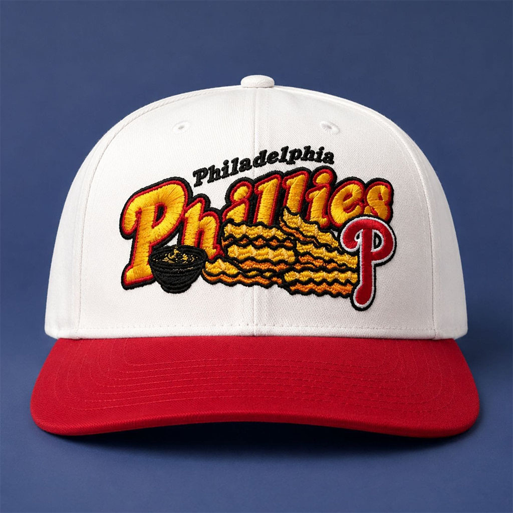 2026 Phillies Crab Fries Hat Philadelphia Phillies Merch Present For Baseball Lovers
