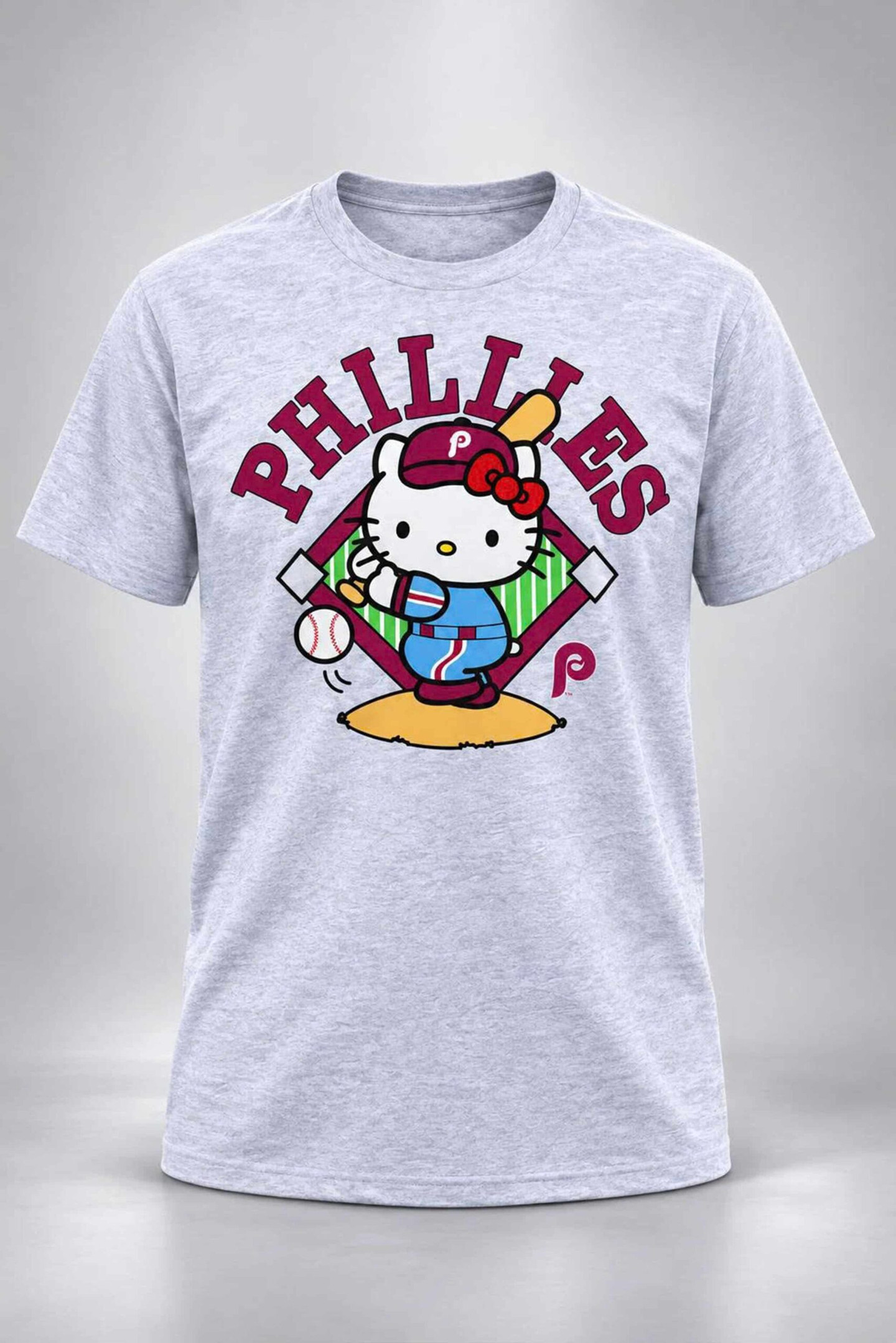2026 Phillies Hello Kitty Night T-Shirt Philadelphia Phillies Merch Cute Gift For Baseball Fans