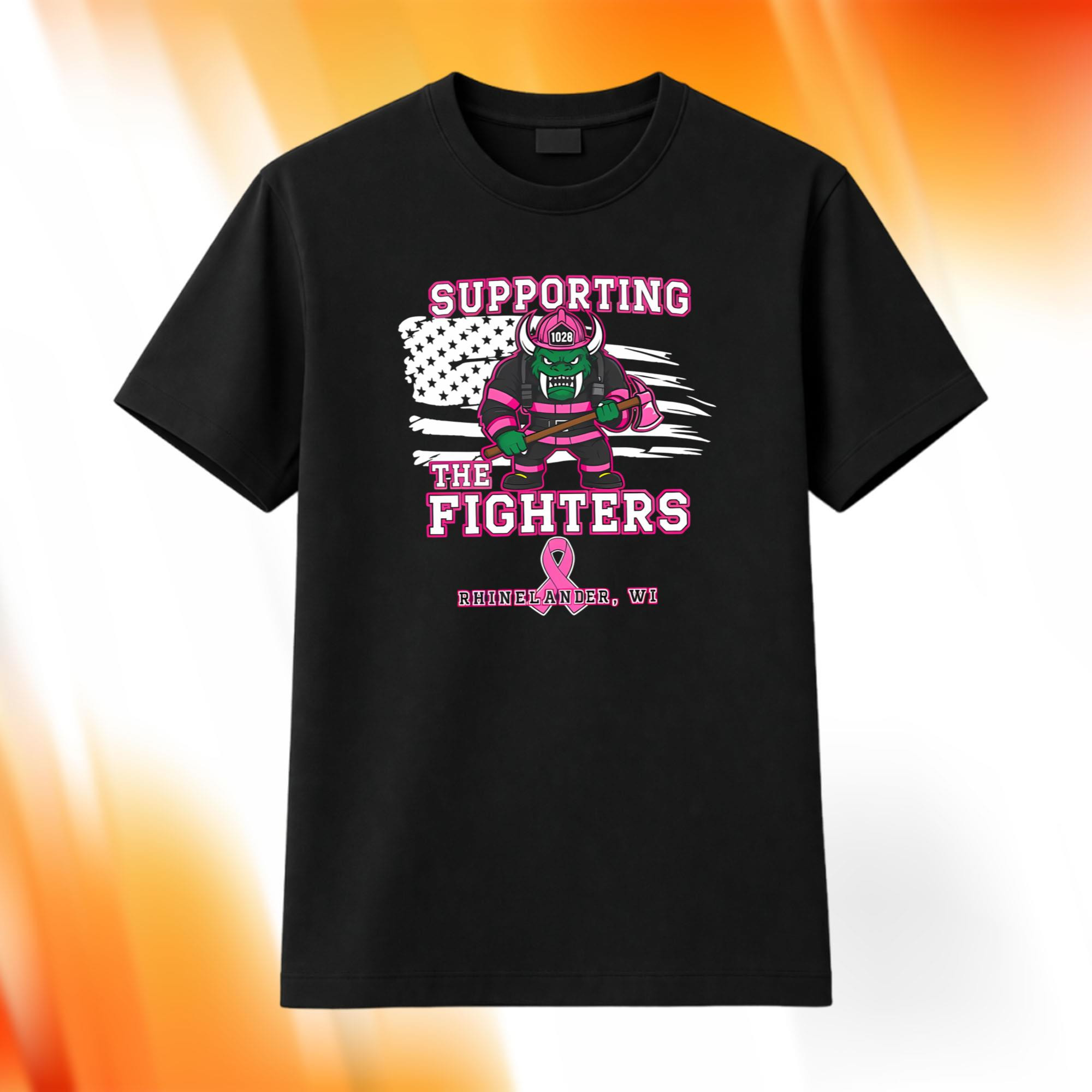 2026 Rhinelander Fire Department Breast Cancer Shirt Supporting The Fighter Shirt Gift Ideas 2026 Rhinelander Fire Department Breast Cancer Shirt Supporting The Fighter Shirt Gift Ideas