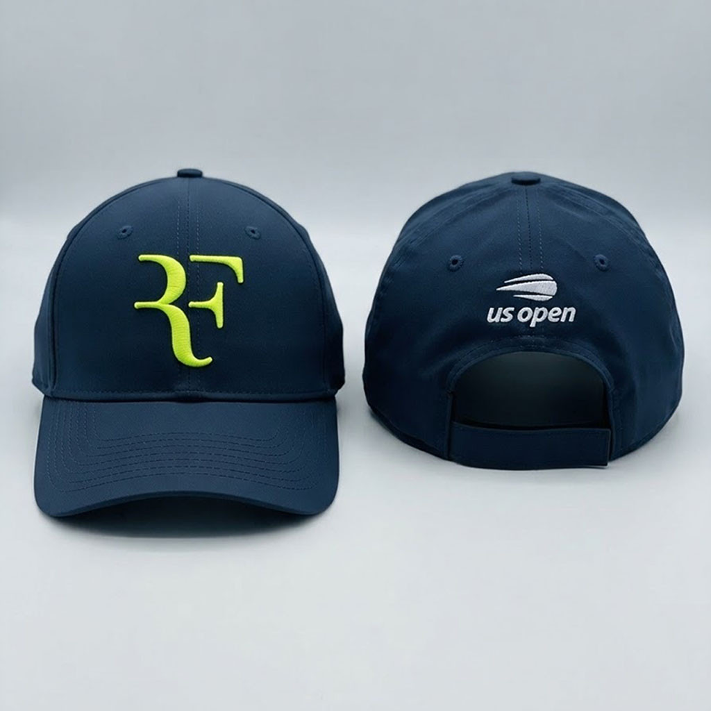 2026 US Open Roger Federer RF Tennis Embroidered Hat Roger Federer Merch Gift For Tennis Fans