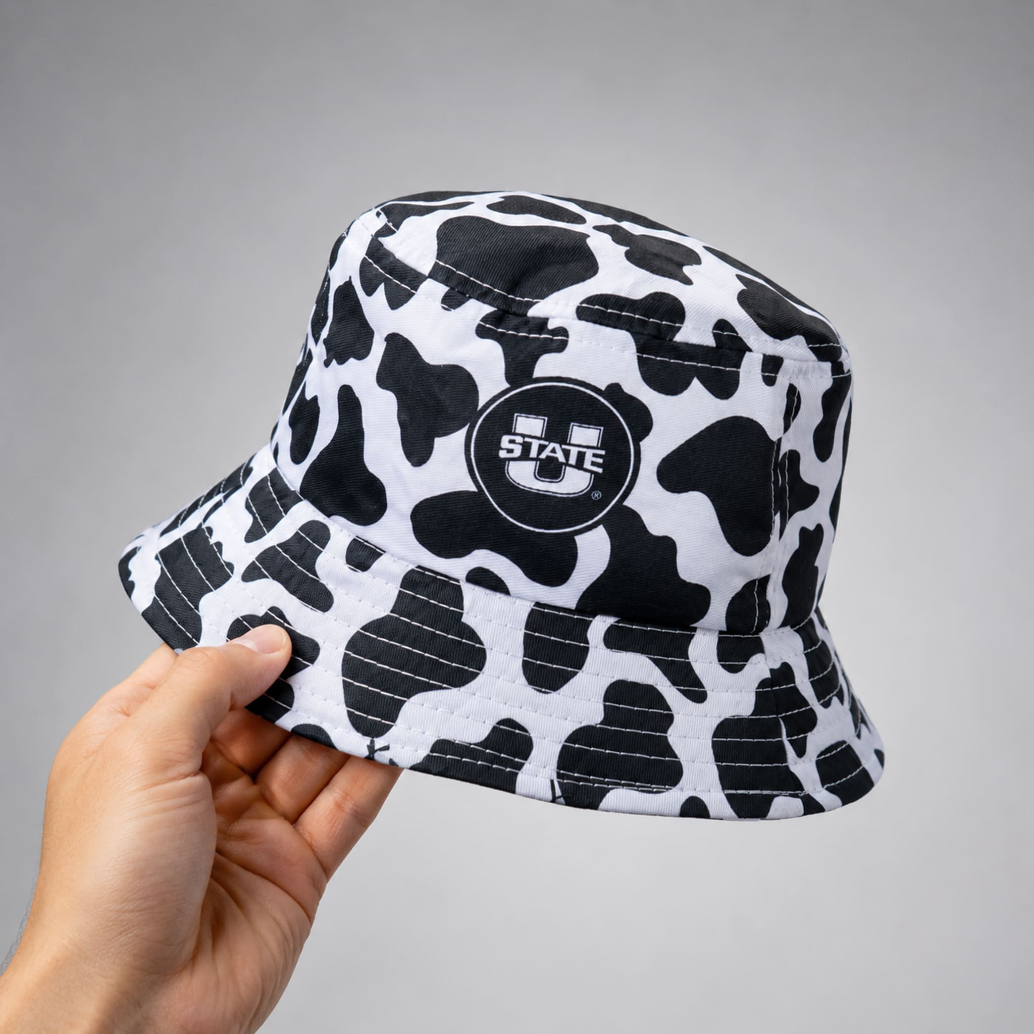 2026 USU Football Cow Bucket Hat Utah State Aggies Merch Game Day Gift For Football Lovers