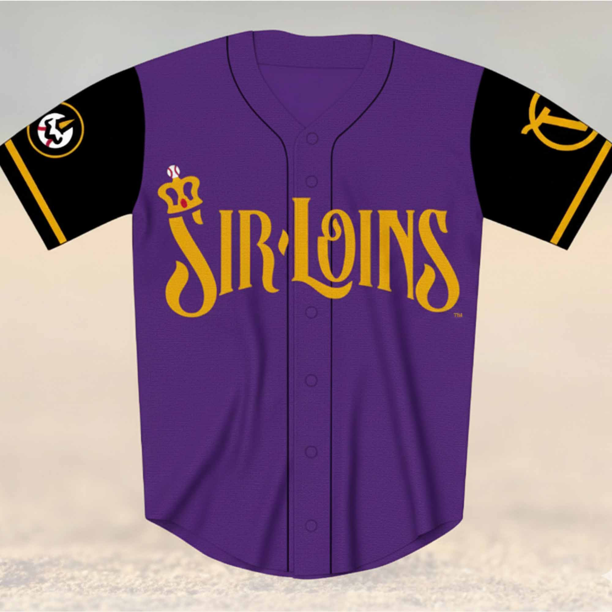 2026 Visalia Rawhide Sir Loins Baseball Jersey 2026 Visalia Rawhide Sir Loins Baseball Jersey