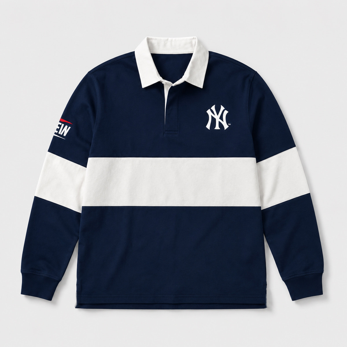 2026 Yankees Long Sleeve Polo Shirt Night NY Yankees Merch Gift For Baseball Lovers