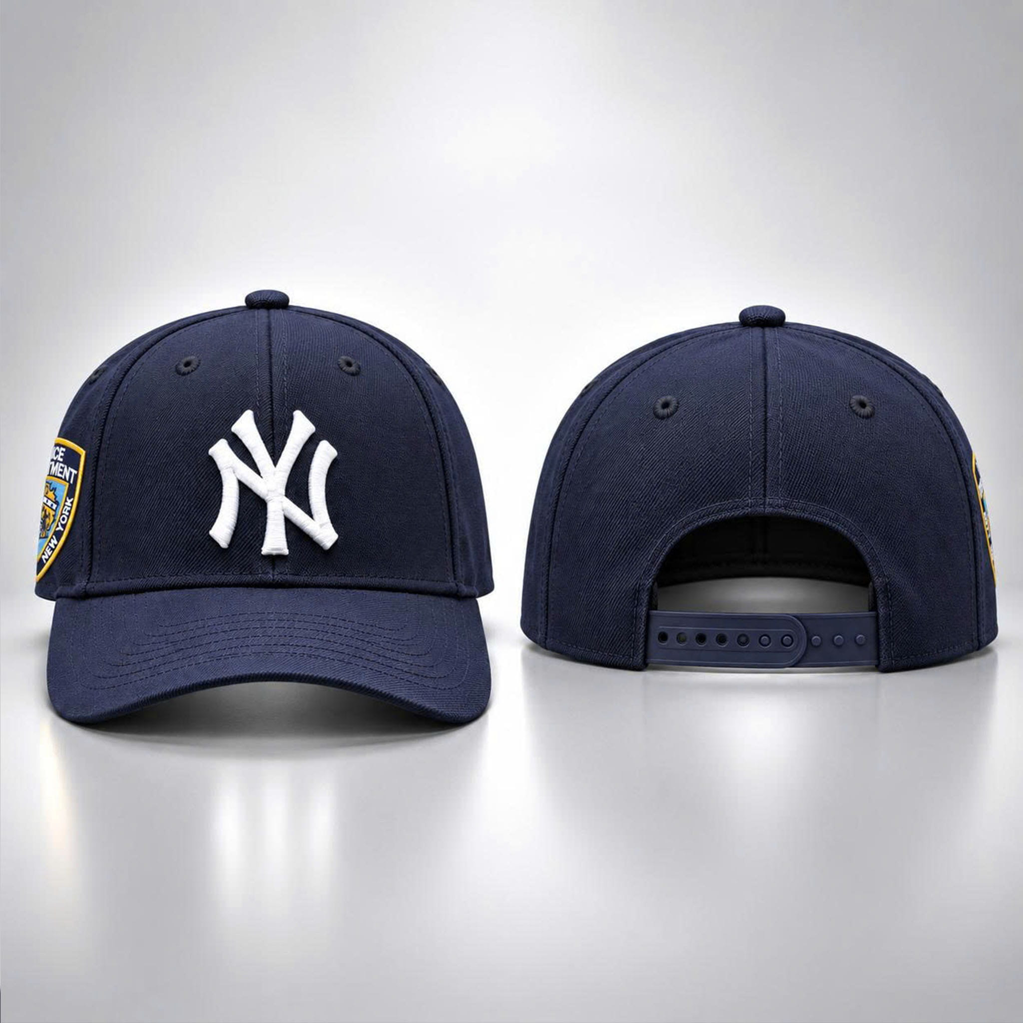2026 Yankees NYPD Embroidered Hat New York Yankees Merch Gift Ideas For Baseball Fans