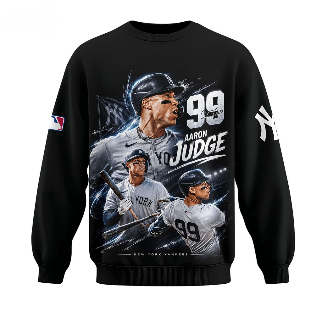 Aaron Judge New York Yankees Sweatshirt #99 Aaron Judge Merch Cool Baseball Gifts For Fans