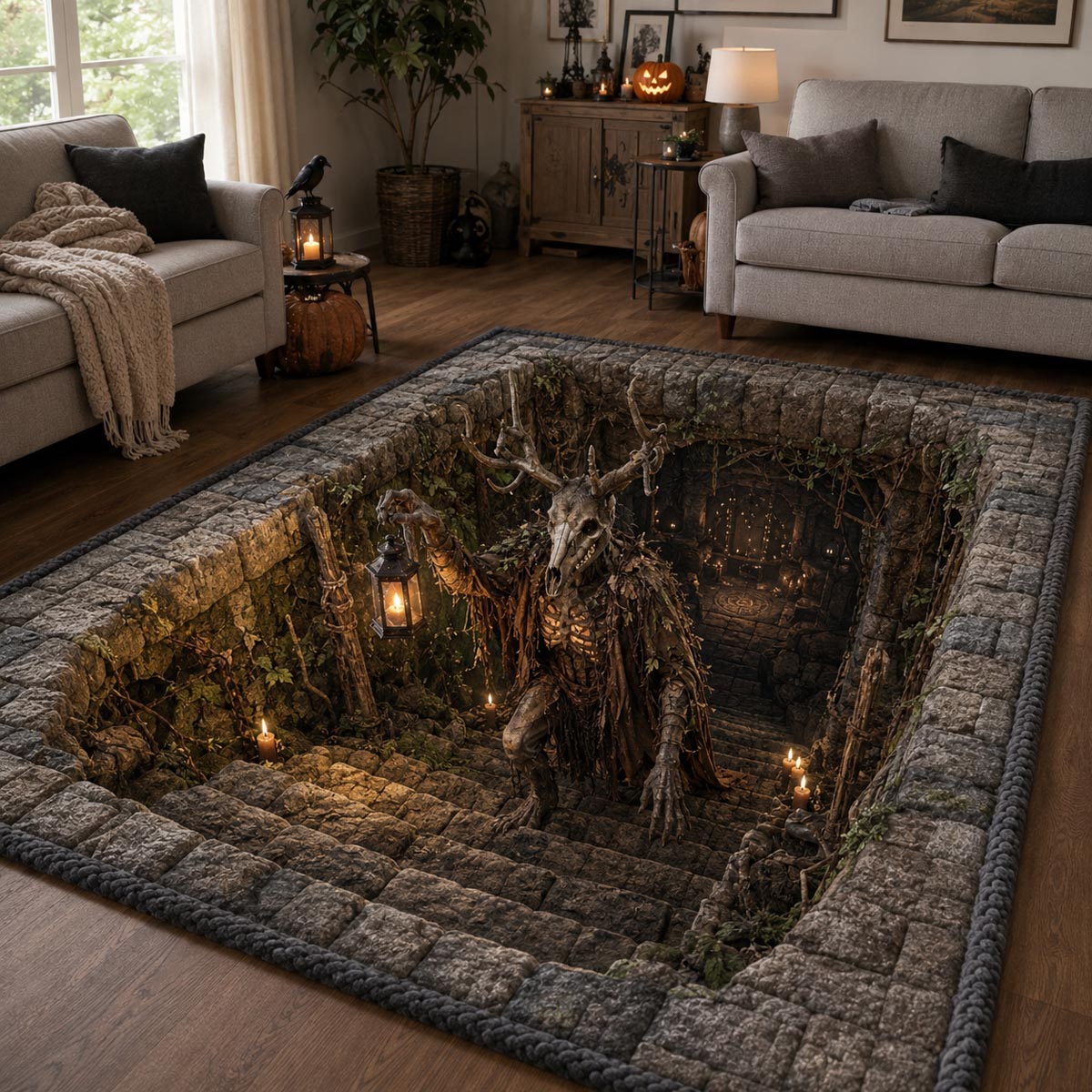 Abyss Guardian Area Rug Halloween Living Room Ideas Best Halloween Gifts Abyss Guardian Area Rug Halloween Living Room Ideas Best Halloween Gifts