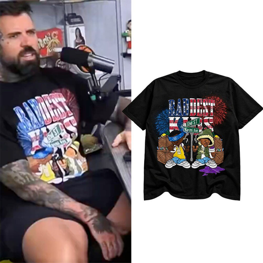 Adam22 Jaden Newman Baddest Kids Streetwear Shirt Adam22 Merch Gift For Brothers Adam22 Jaden Newman Baddest Kids Streetwear Shirt Adam22 Merch Gift For Brothers