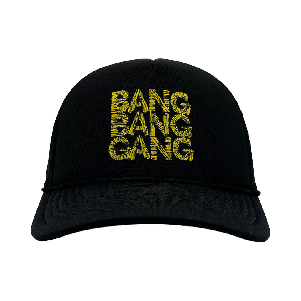 AEW Merch 2026 Bang Bang Gang Trucker Hat Black AEW All In Merch Gift For Husband