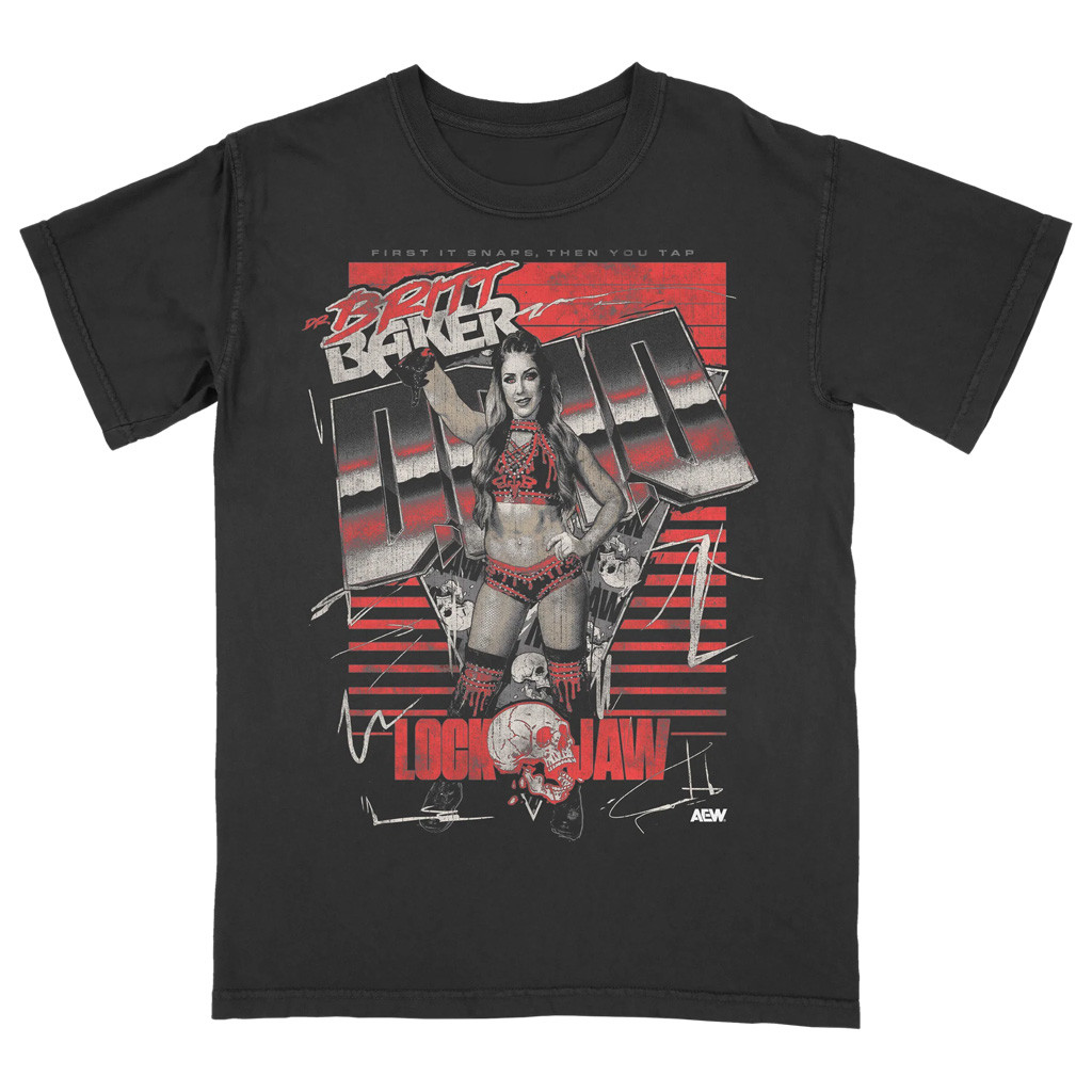 AEW Merch 2026 Britt Baker First It Snaps Then You Tap T-Shirt Britt Baker Merch Fan Gifts AEW Merch 2026 Britt Baker First It Snaps Then You Tap T-Shirt Britt Baker Merch Fan Gifts