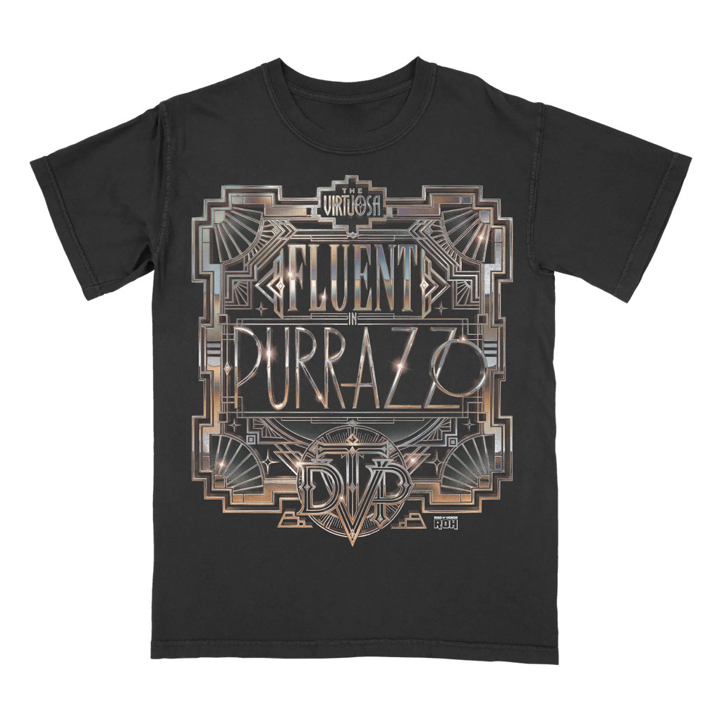 AEW Merch 2026 Deonna Purrazzo Fluent In Purrazzo T-Shirt The Virtuosa Shirt Fan Gifts
