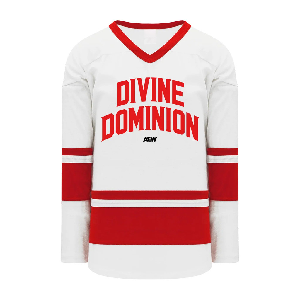AEW Merch 2026 Divine Dominion Hockey Jersey Best Gift For Wrestling Fan