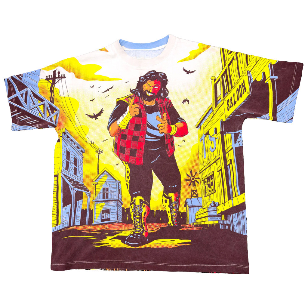 AEW Merch 2026 Mick Foley Bang Bang Shirt Farm T-Shirt Gifts For My Husband