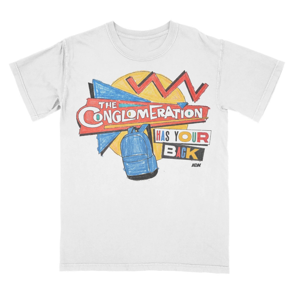 AEW Merch 2026 The Conglomeration Backup T-Shirt Has Your Back Shirt Wrestling Fan Gifts