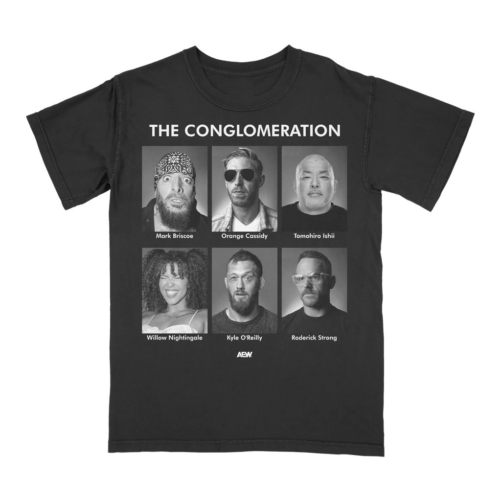AEW Merch 2026 The Conglomeration Yearbook T-Shirt Best Gift For Wrestling Fan