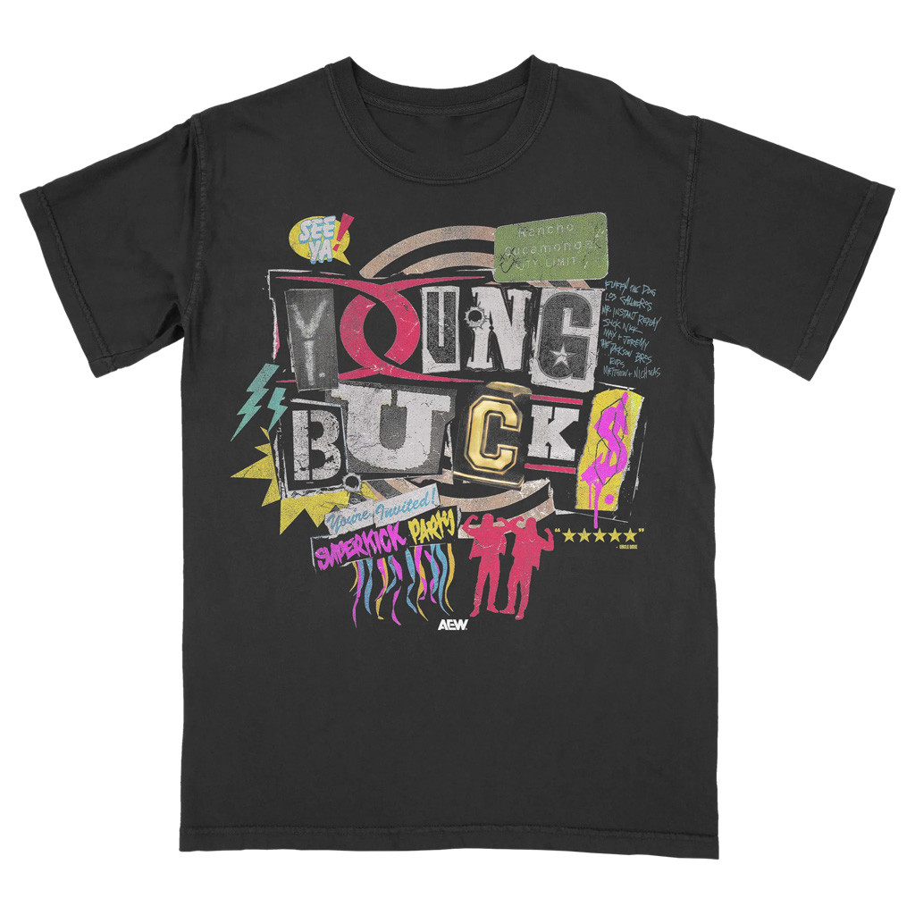 AEW Merch 2026 Young Bucks Legacy T-Shirt Young Bucks Merch Present For Wrestling Fan