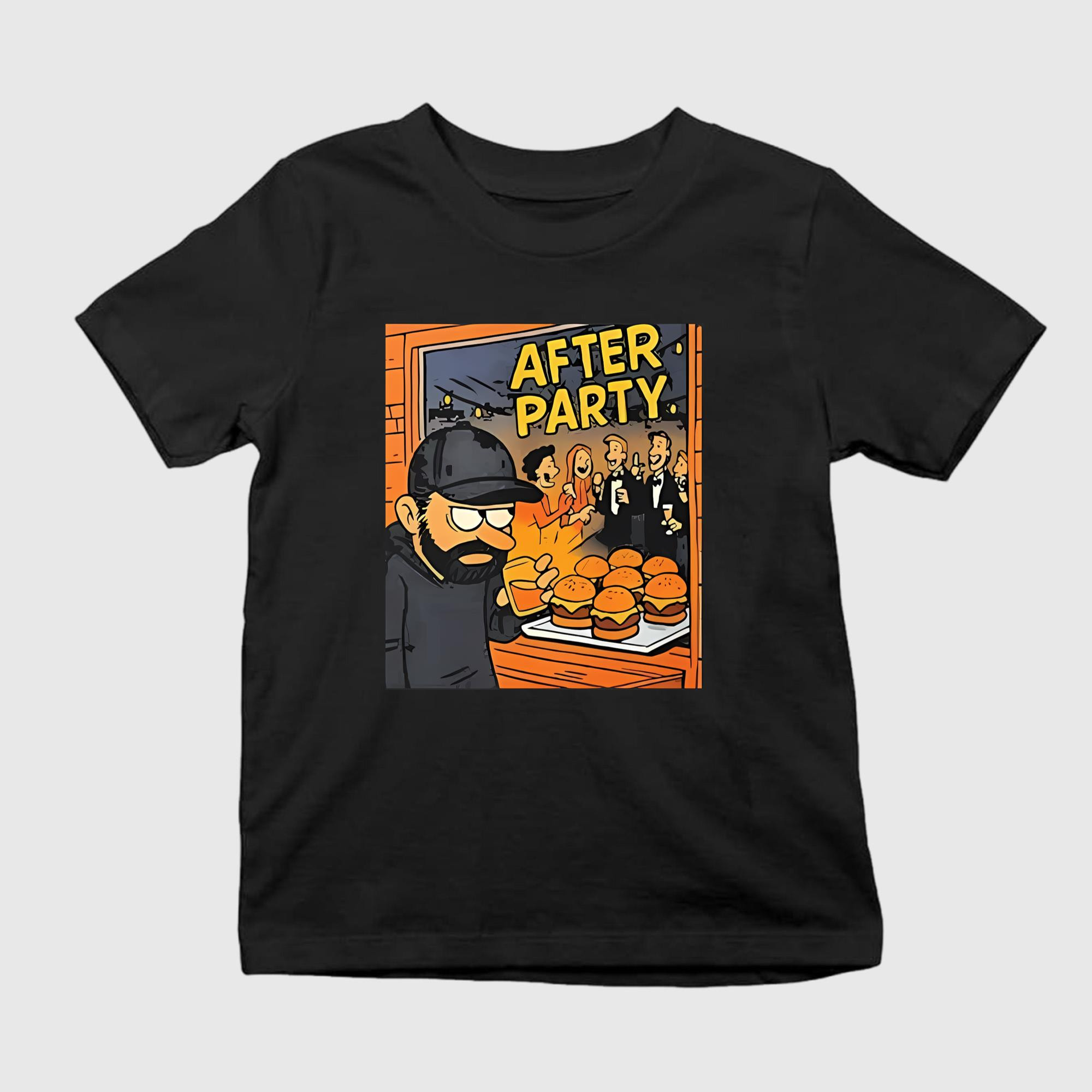 After Party Shirt Satirical Pop Art T-Shirt Black Gift Ideas For Friends After Party Shirt Satirical Pop Art T-Shirt Black Gift Ideas For Friends