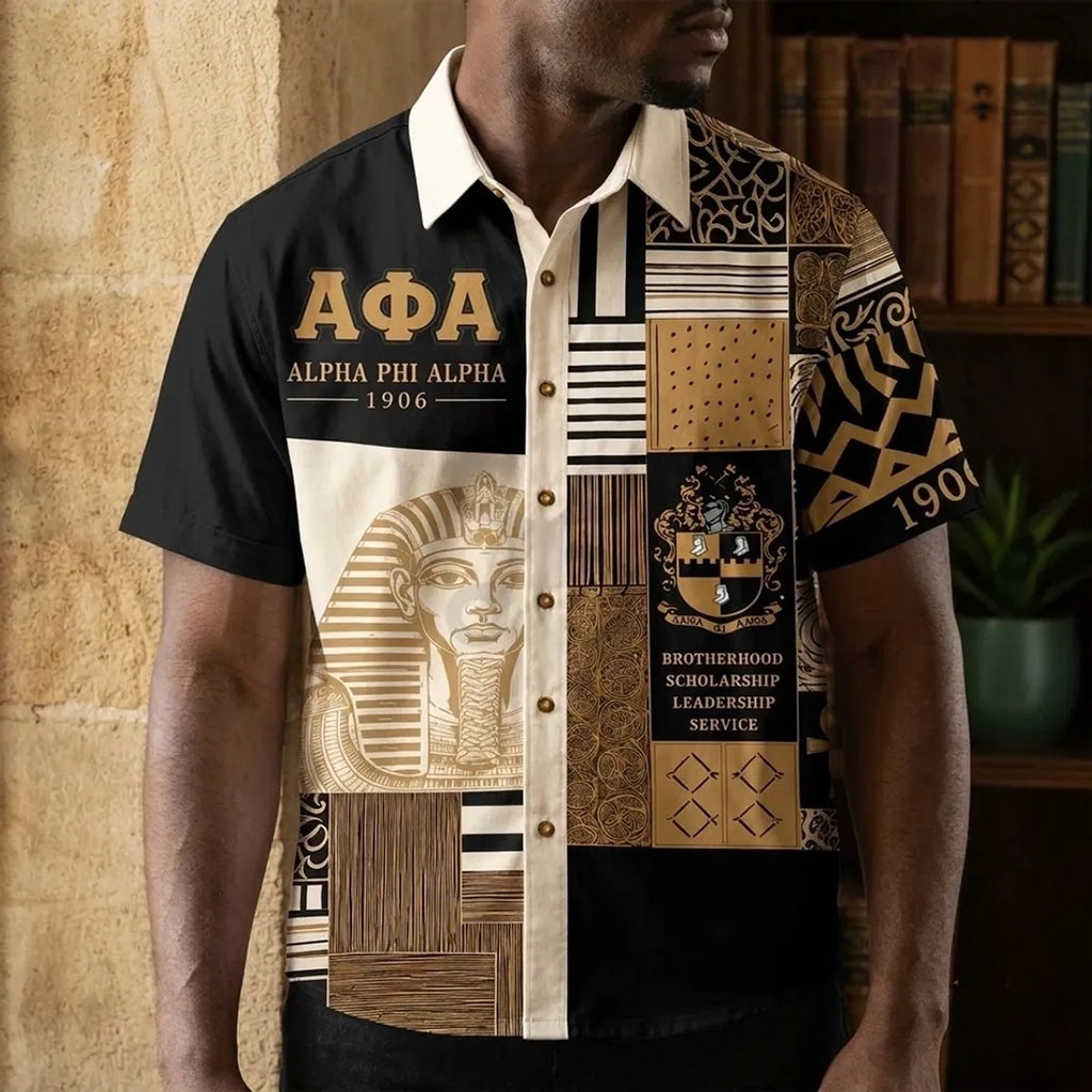 Alpha Phi Alpha Fraternity 1906 Heritage Hawaiian Shirt APA Merch Best Gift For Brothers