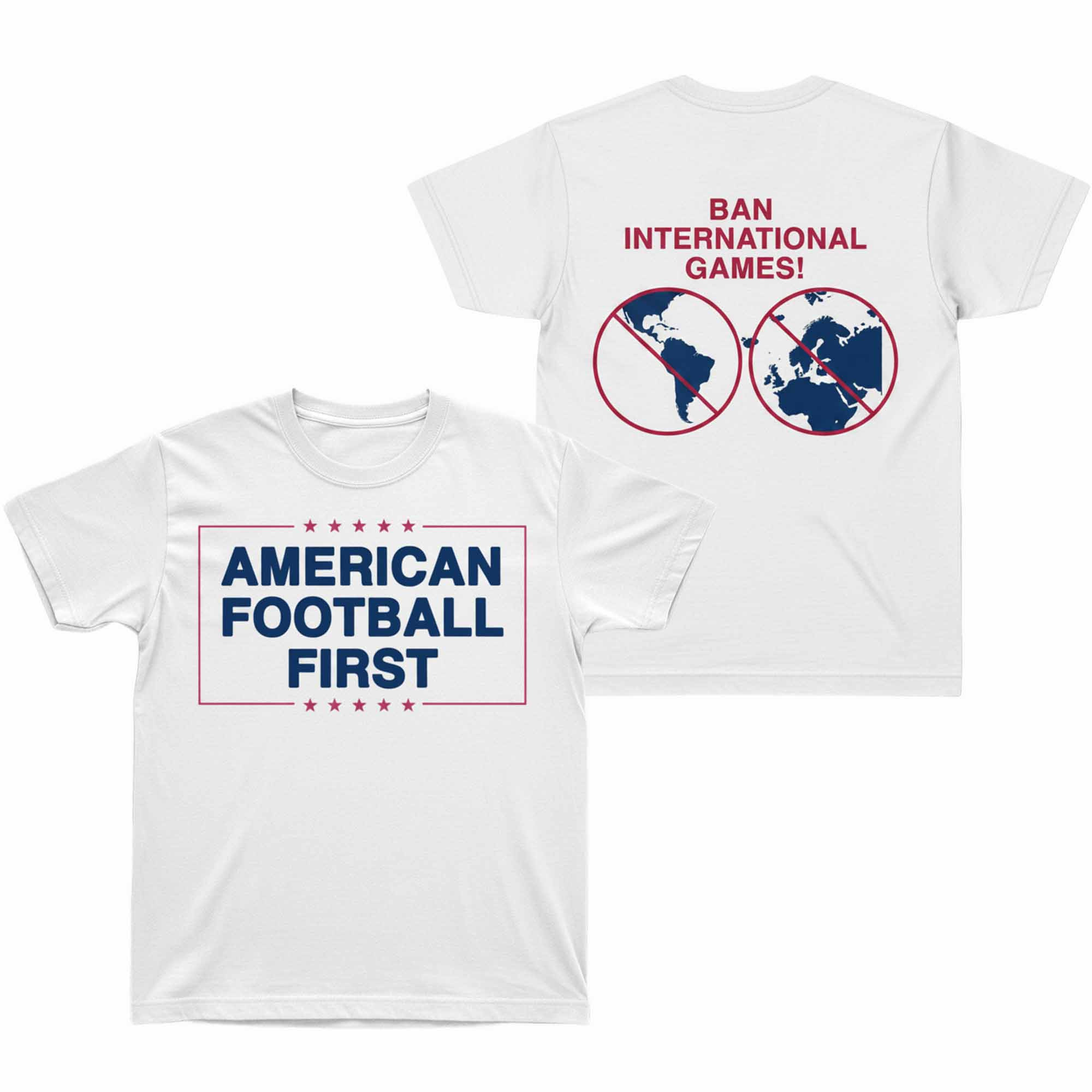 American Football First Ban International Games Shirt