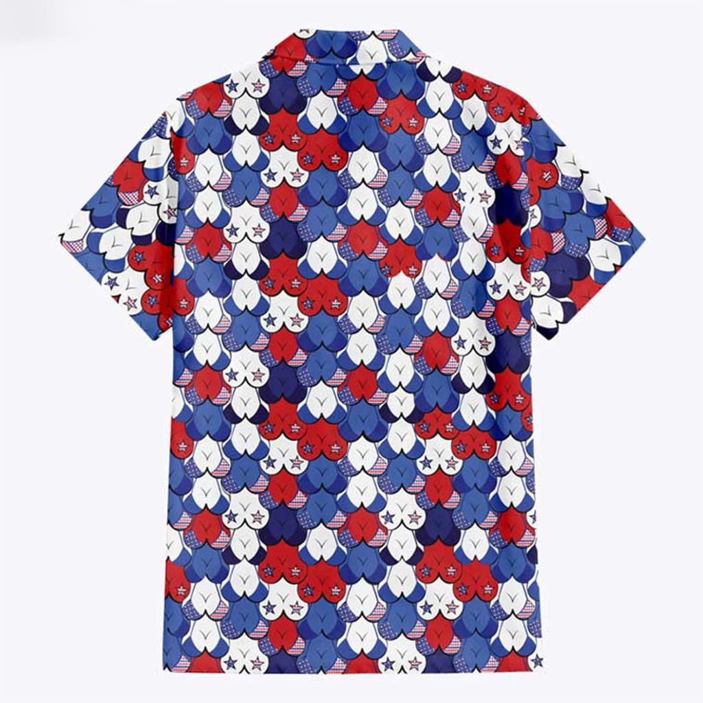 American Tatas 4th of July Hawaiian Shirt Funny Patriotic Clothing Gifts For Husband