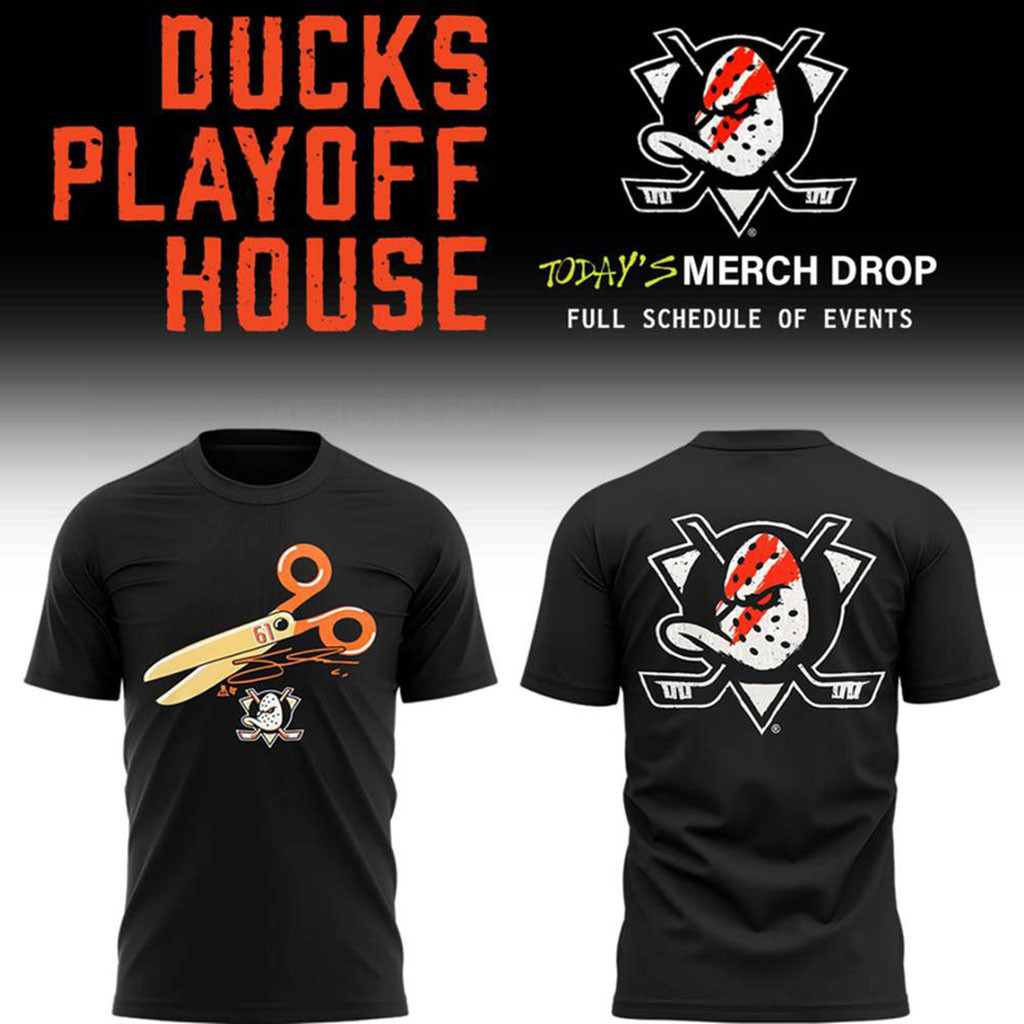 Anaheim Ducks Playoff House 2026 T-Shirt Anaheim Ducks Merch Presen For Hockey Fans