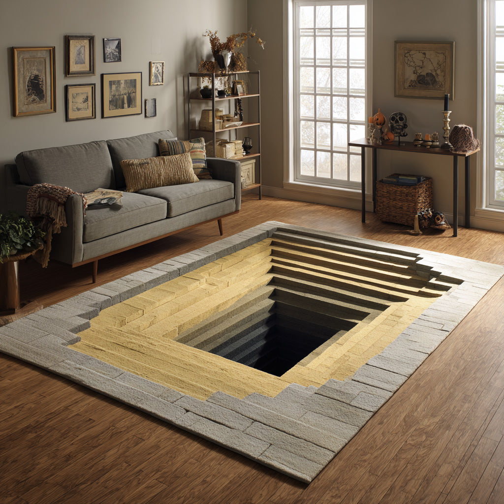 Ancient Entry Area Rug Lounge Room Rugs Halloween Family Gifts