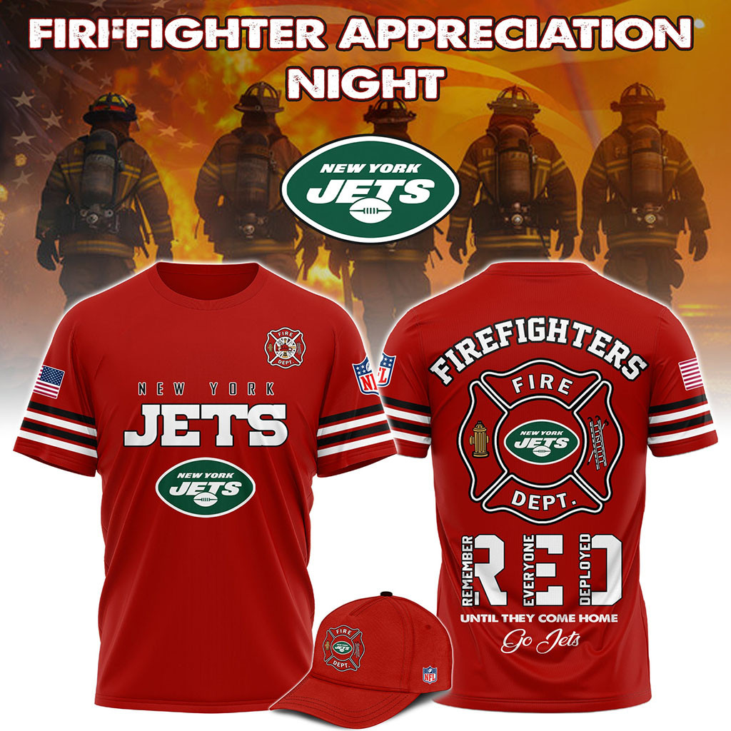 aNew York Jets Firefighter Appreciation Night 2026 T-Shirt NY Jets Merch Gifts For Football Fan aNew York Jets Firefighter Appreciation Night 2026 T-Shirt NY Jets Merch Gifts For Football Fan