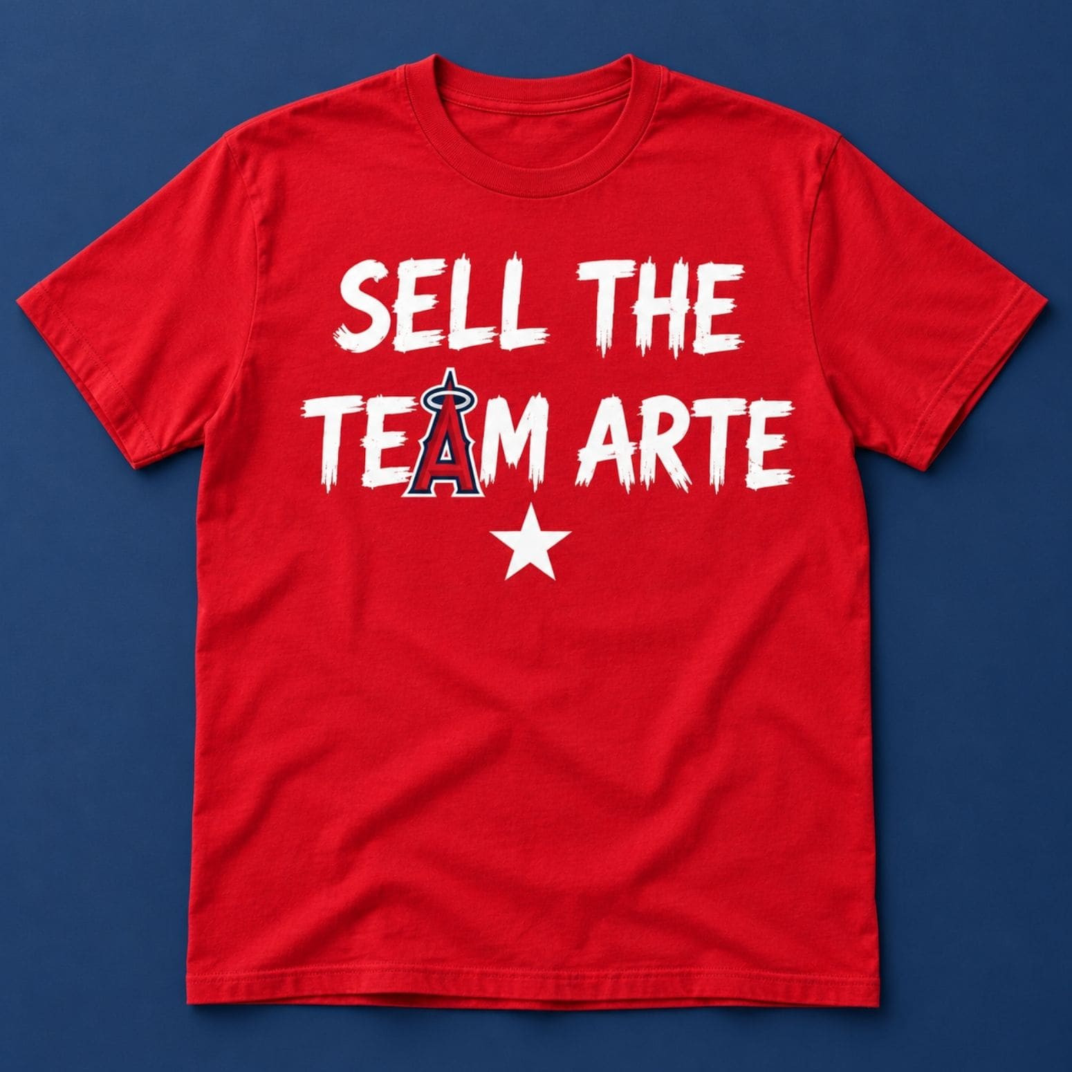 Angels Sell The Team Arte Shirt Los Angeles Angels Merch Best Gifts For Baseball Fans