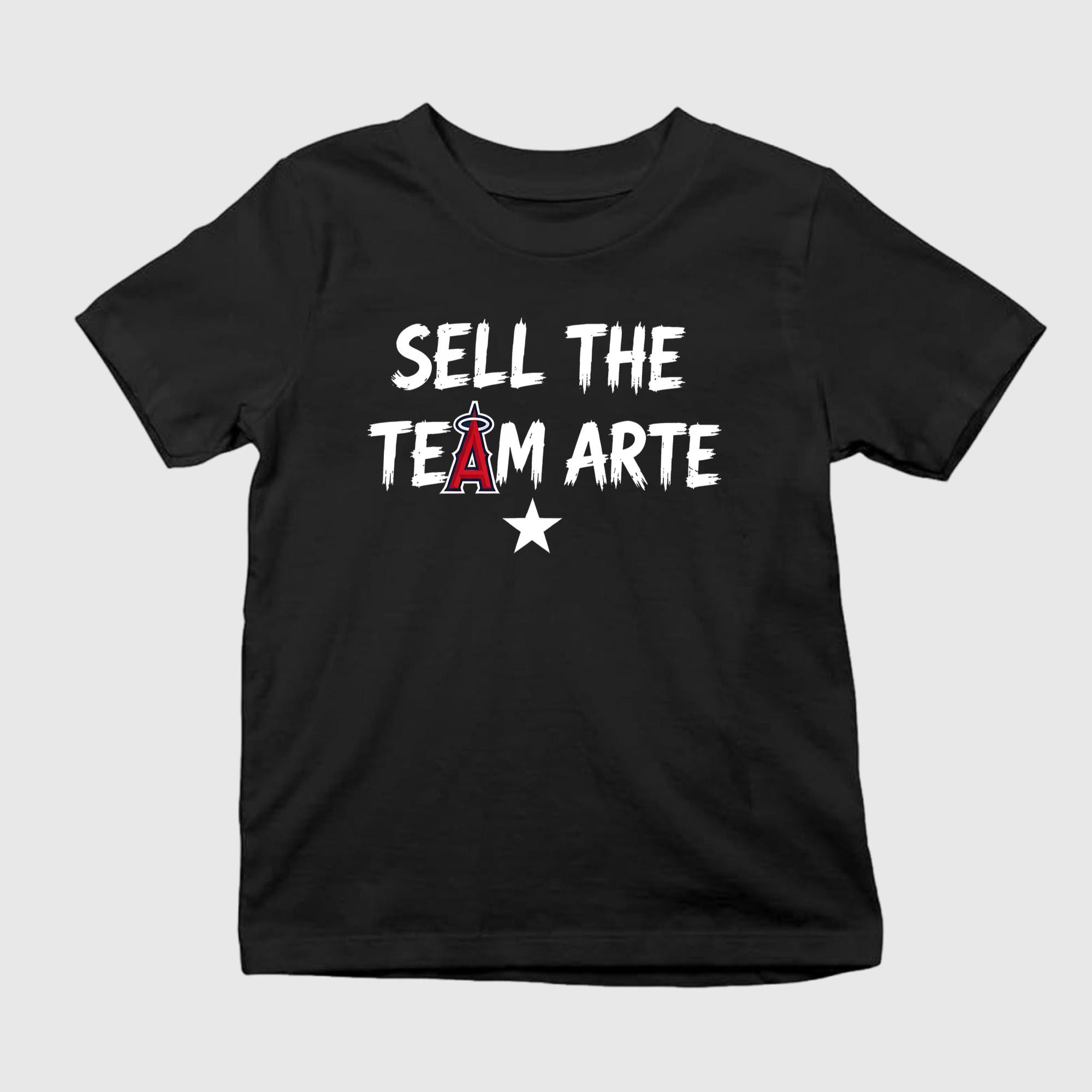 Angels Sell The Team Arte Shirt Los Angeles Angels Merch Gifts For Baseball Fans Angels Sell The Team Arte Shirt Los Angeles Angels Merch Gifts For Baseball Fans