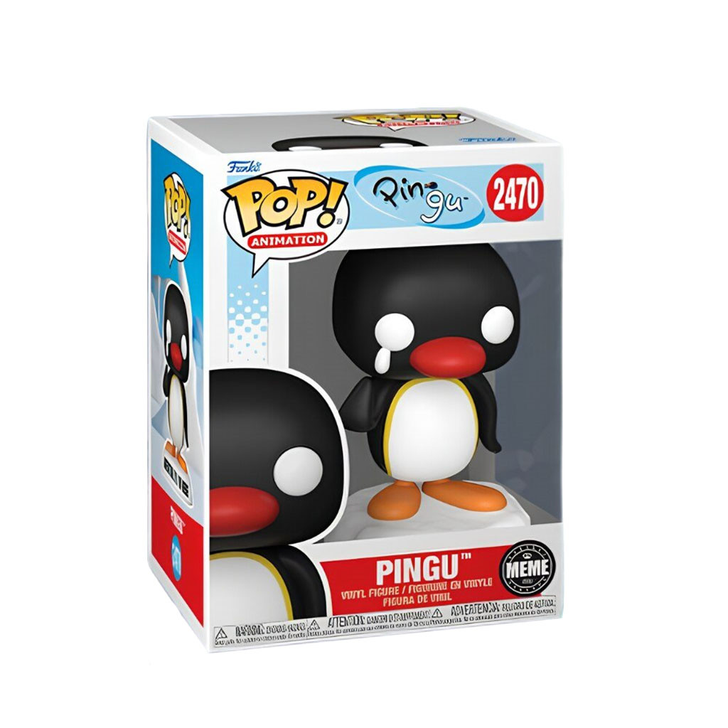 Animation Pingu Merch Pingu Meme Funko Pop Cute Display Decor Gift For Friends