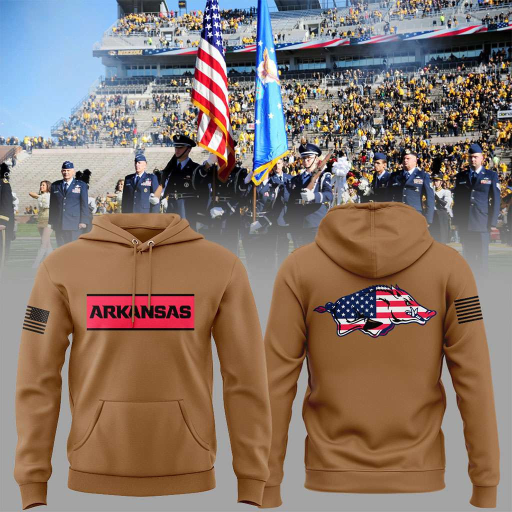 Arkansas Razorbacks Merch 2026 Military Appreciation Legend Hoodie Patriotic Gift Idea Arkansas Razorbacks Merch 2026 Military Appreciation Legend Hoodie Patriotic Gift Idea