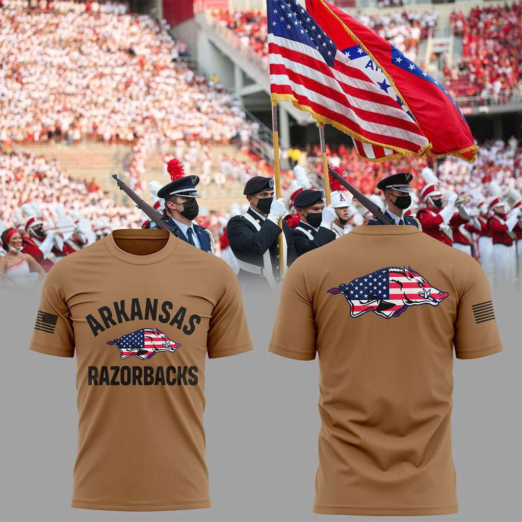 Arkansas Razorbacks Merch 2026 Military Appreciation Legend T-Shirt Best Patriotic Gifts Arkansas Razorbacks Merch 2026 Military Appreciation Legend T-Shirt Best Patriotic Gifts
