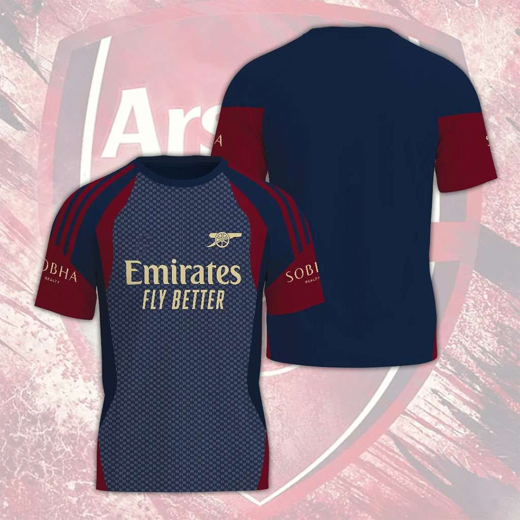 Arsenal FC European Training 26 27 T-Shirt Arsenal FC Merch Present For Soccer Lovers Arsenal FC European Training 26 27 T-Shirt Arsenal FC Merch Present For Soccer Lovers