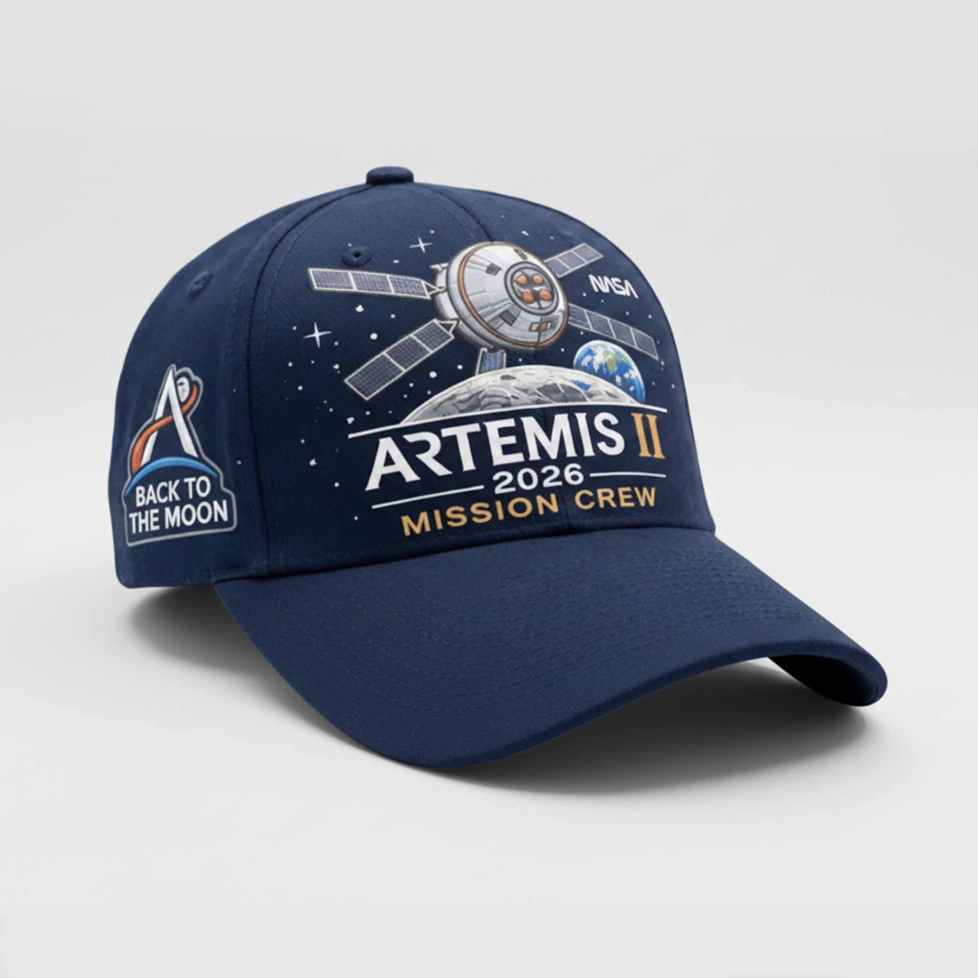 Artemis II Mission Crew Back To The Moon Hat