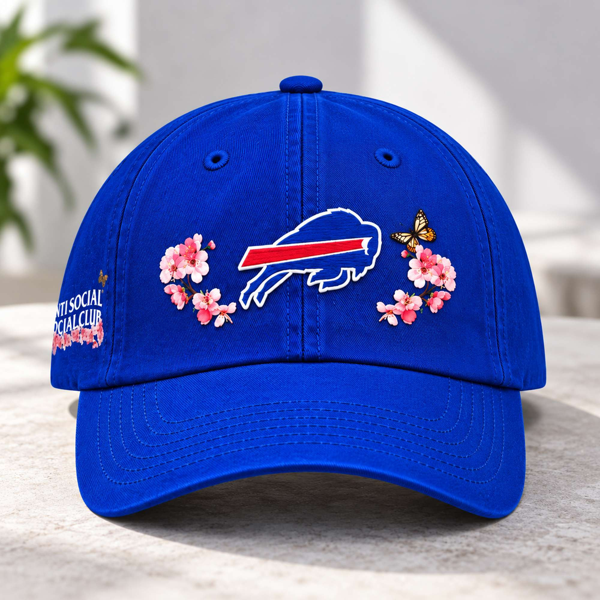 ASSC x Buffalo Bills Cherry Blossoms Hat Bills Merch Presents For Football Fans