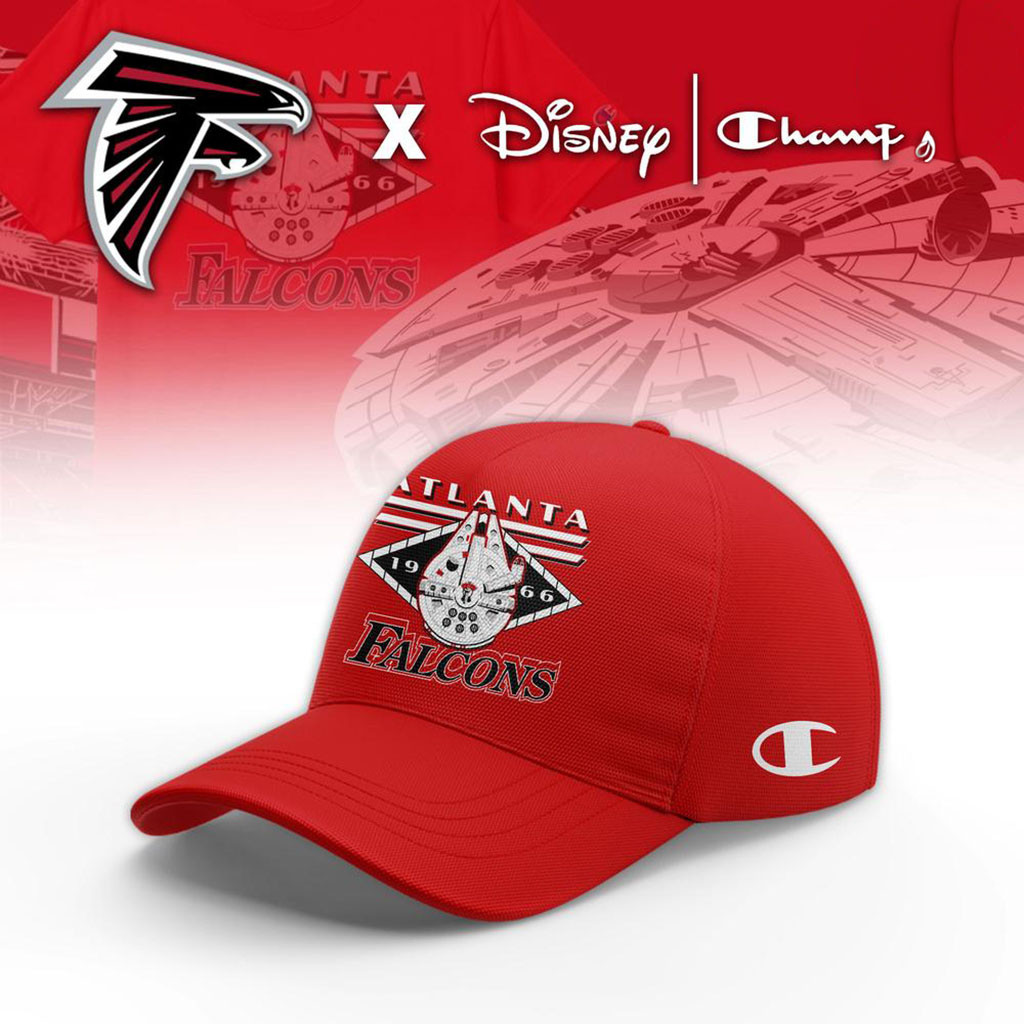 Atlanta Falcons Disney Champion Main Character Energy Hat Atlanta Falcons Merch Gift For Fans