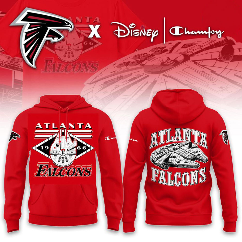 Atlanta Falcons Disney Champion Main Character Energy Hoodie Atlanta Falcons Merch Fan Gifts Atlanta Falcons Disney Champion Main Character Energy Hoodie Atlanta Falcons Merch Fan Gifts
