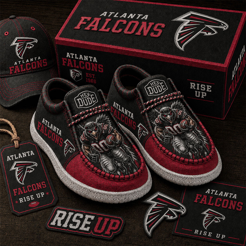 Atlanta Falcons Rise Up Shoes Arizona Cardinals Merch Best Gift For Football Lovers