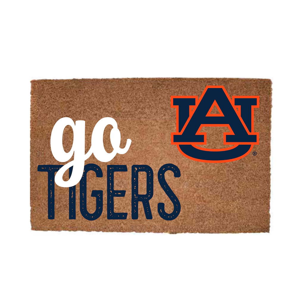 Auburn Tigers Merch 2026 Go Team Door Mat Go Tigers Front Porch Decor Gift For Fans