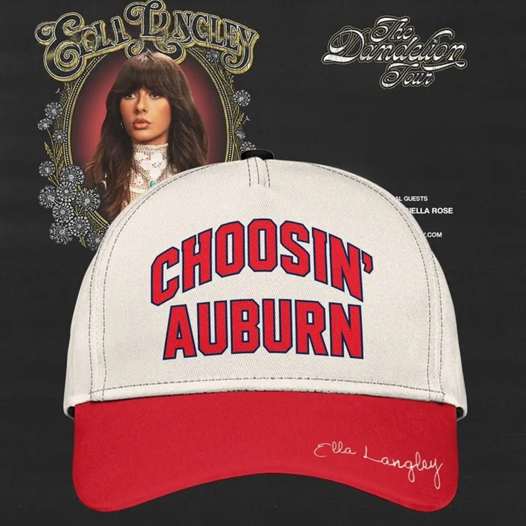 Auburn Tigers X Ella Langley The Dandelion Tour 2026 Neville Arena Hat Choosin Auburn Hat Auburn Tigers X Ella Langley The Dandelion Tour 2026 Neville Arena Hat Choosin Auburn Hat